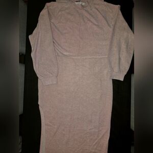 Cloud Nine Midi Dress Set - Pink